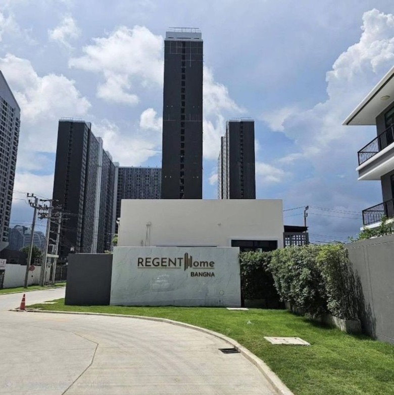 รูป  ห้องให้เช่าที่คอนโด รีเจ้นท์บางนาตึกA Bชั้น12 11พื้นที่28ตรม. วิวสระ - รูปที่ 42/43