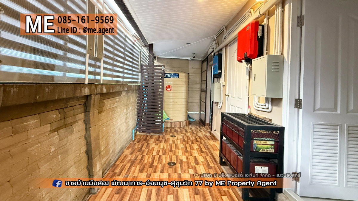 รูป ให้เช่า บ้านเดี่ยว ภัสสร เพรสทีจ  พัฒนาการ 38 ติดถนนเมน Built-in ครบ ใกล้ทองหล่อ และ BTS อ่อนนุช โทร 064-954-9619 (RBJ21-67) - รูปที่ 32/32