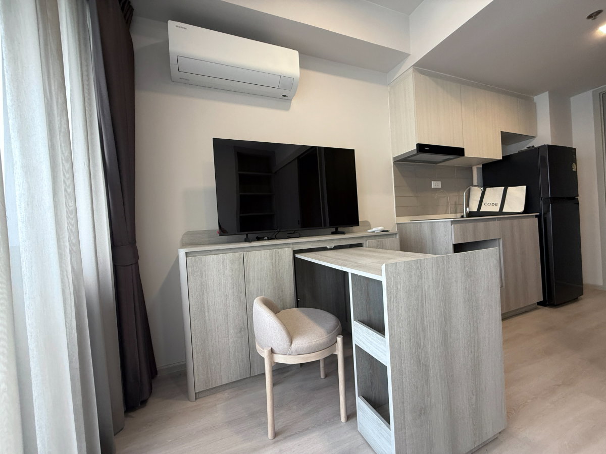 รูป COBE Ratchada Rama9 | 1ห้องนอน 1ห้องน้ำ | ชั้น 15 ขนาด 24 - รูปที่ 22/27