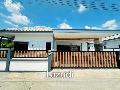 บ้านเดี่ยวชั้นเดียว 3 ห้องนอน สไตล์โมเดิร์น น่าอยู่ ที่โปร่ง