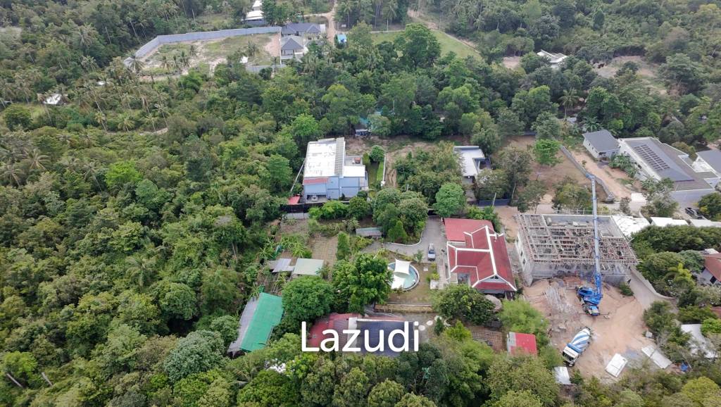 picture Land with Mountain & Sea Views in Bang Rak, Koh Samui - 3/7