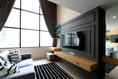 คอนโดให้เช่า : 📣Nice room!📣 ให้เช่าคอนโด ไนท์บริดจ์ ไพร์ม สาทร อาคาร 1 ชั้น 33 Duplex ขนาด 40.00 ตรม ใกล้ Empire Tower