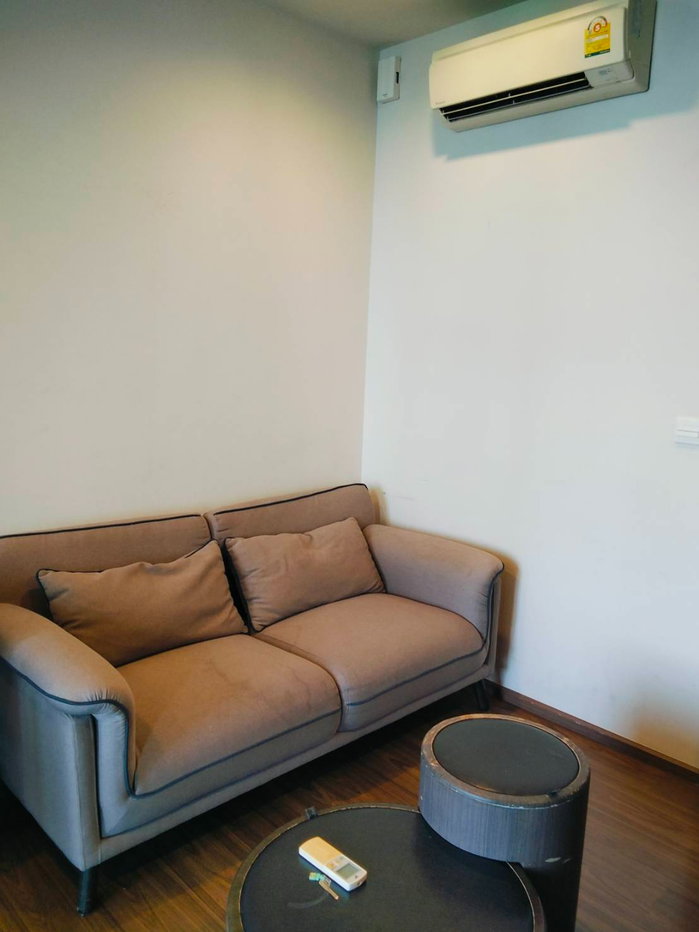 picture Condo for RENT : The Line Sukhumvit 71  𝐒𝐢𝐳𝐞 : 30 sqm. 1 Bed 1 Bath /Closed Kitchen/City View  𝐅𝐥𝐨𝐨𝐫 : 22nd  ✅Fully furnished - 4/12