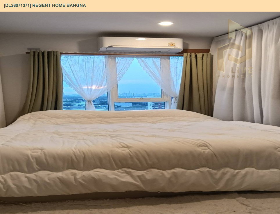 รูป DL26071371 ให้เช่าคอนโด รีเจ้นท์ โฮม บางนา (Regent home bangna) ใกล้ BTS บางนา พร้อมเข้าอยู่ โทรด่วน 0614453194 LineID @952jdxxk - รูปที่ 3/6