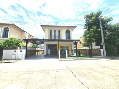 บ้านเดี่ยว โรงเรียนนานาชาติร่วมฤดี วิทยาเขตอนุบาล : บ้านเดี่ยว ทำเลดี ตกแต่งรีโนเวทใหม่ สวยงาม พร้อมอยู่ The Ricco Residence เดอะ ริคโค้ เรสซิเดนซ์ วงแหวนฯ - จตุโชติ ถนนไทยรามัญ