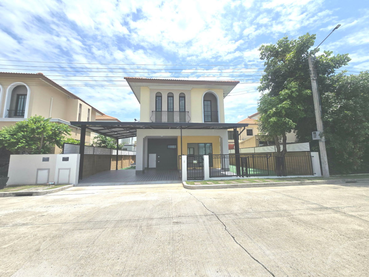 รูป บ้านเดี่ยว ทำเลดี ตกแต่งรีโนเวทใหม่ สวยงาม พร้อมอยู่ The Ricco Residence เดอะ ริคโค้ เรสซิเดนซ์ วงแหวนฯ - จตุโชติ ถนนไทยรามัญ - รูปที่ 1/33