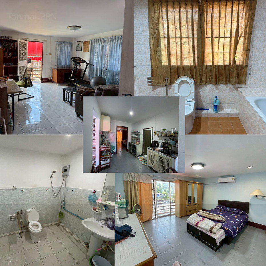 รูป ขายอาคารพาณิชย์ 2 คูหา 3 ชั้น พร้อมที่ดิน 180 ตร.ม. - รูปที่ 4/5