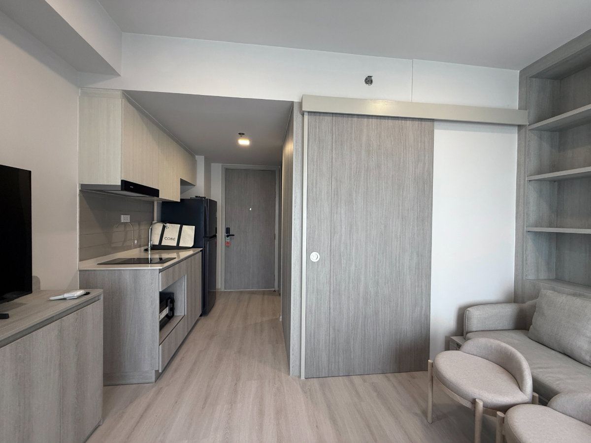 รูป COBE Ratchada Rama9 | 1ห้องนอน 1ห้องน้ำ | ชั้น 15 ขนาด 24 - รูปที่ 2/27