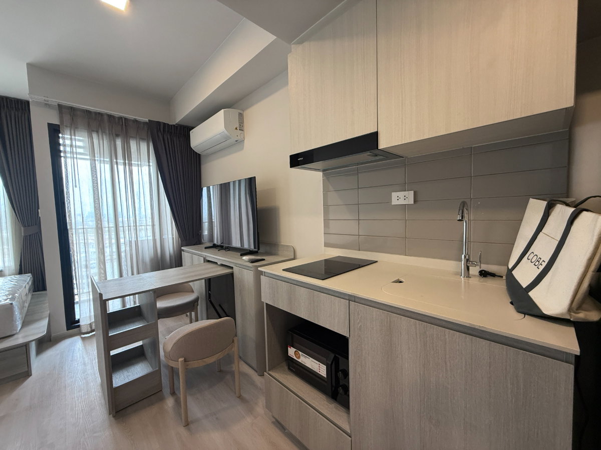 รูป COBE Ratchada Rama9 | 1ห้องนอน 1ห้องน้ำ | ชั้น 15 ขนาด 24 - รูปที่ 24/27