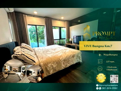 Houses for rent : UV01947 - VIVE Bangna Km.7 : MegaBangna 