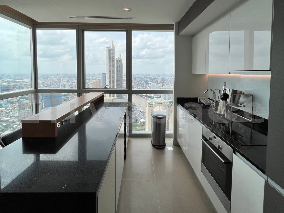 รูป ▚ LL122ツ ให้เช่า: The River Condominium 2 ห้องนอน 130ตร.ม. ชั้นสูง ห้องมุม วิวแม่น้ำเจ้าพระยา เห็น Iconsiam เฟอร์ครบพร้อมอยู่✨ - รูปที่ 7/14