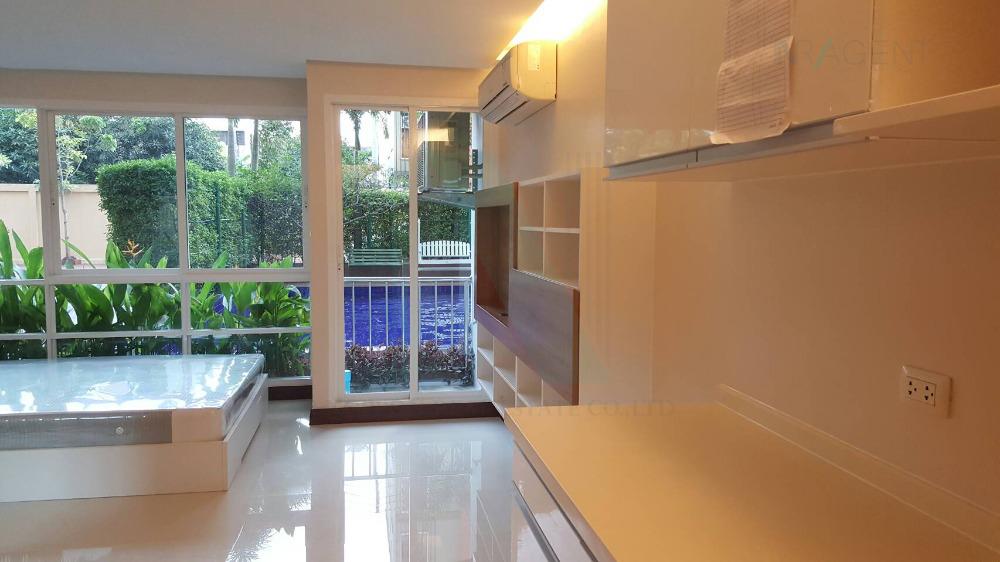 picture ð For Rent Condo EMERALD RESIDENCE RATCHADA Building B, Floor 2,Studio, Room size 28.00 sqm - 1/8