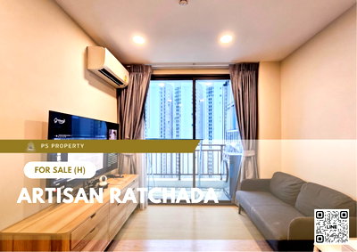 ขายคอนโด : ขายด่วน ✨ Artisan Ratchada ✨ เฟอร์นิเจอร์ และ เครื่องใช้ไฟฟ้าครบ ใกล้ทางด่วน 2 สาย