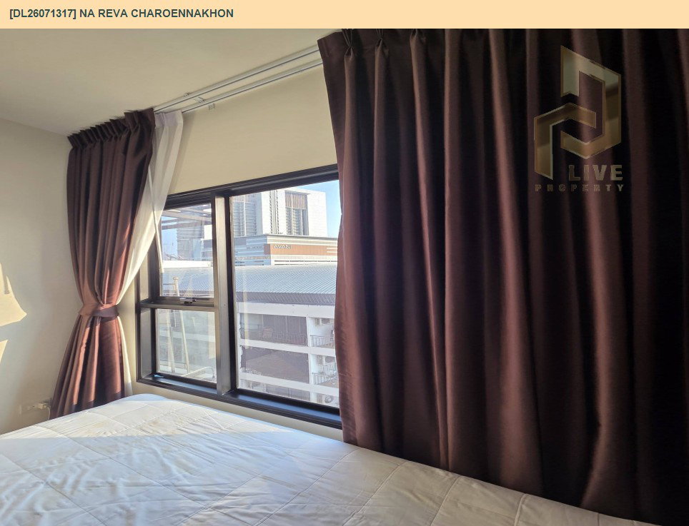 รูป DL26071317 ให้เช่าคอนโด ณ รีวา เจริญนคร (Na Reva Charoennakhon) ใกล้ - พร้อมเข้าอยู่ โทรด่วน 0653619502 LineID @952jdxxk - รูปที่ 5/6