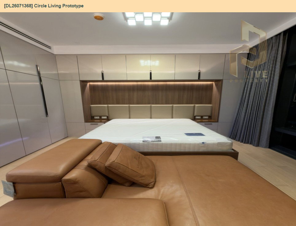 รูป DL26071368 ขายคอนโด เซอร์เคิล ลิฟวิ่ง โปรโตไทพ์ (Circle Living Prototype) ใกล้ MRT เพชรบุรี พร้อมเข้าอยู่ โทรด่วน 0614453194 LineID @952jdxxk - รูปที่ 4/13