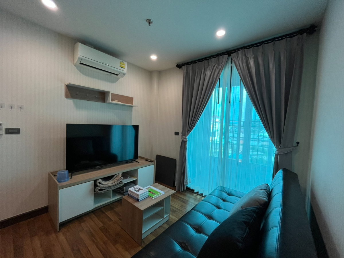ให้เช่า คอนโด The Rise Residence 1 ห้องนอน ขนาด 34 ตร.ม. ชั้น 5 ราคาเช่า 11,000  บาท/เดือน