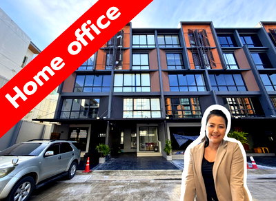 Home office for rent Bangkok : Home Office for Rent - Pattanakarn 30 | 5-Storey Fully Furnished 