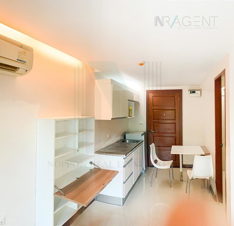 picture ð For Rent Condo EMERALD RESIDENCE RATCHADA Building B, Floor 2,Studio, Room size 28.00 sqm - 6/8