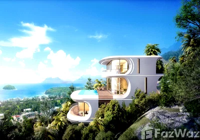 Houses for sale Muang Phuket Phuket : Breathtaking Andaman Sea View Villa | Luxury Living in Kata 6592661