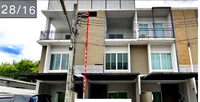 ทาวน์โฮม เขตบางเขน : 🔥 ขาย ทาวน์โฮม✅ หมู่บ้านเดอะโมเม้นท์ รามอินทรา (The Moment Ramintra) MRT คู้บอน