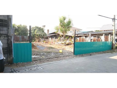 ขาย ที่ดิน 85 ตรว. ถนนสามัคคี ซอย 13 นนทบุรี ถมแล้ว