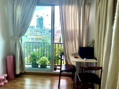 ขายคอนโด : วิวไม่บล็อค ทิศเหนือ The Seed Sathorn - Taksin (เดอะ ซี้ด สาทร - ตากสิน) 25 ตรม 