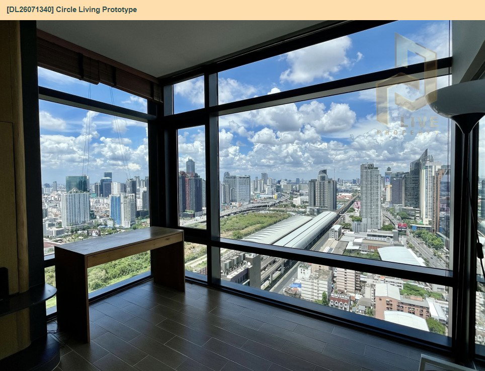 รูป DL26071340 ขายคอนโด เซอร์เคิล ลิฟวิ่ง โปรโตไทพ์ (Circle Living Prototype) ใกล้ MRT เพชรบุรี พร้อมเข้าอยู่ โทรด่วน 0653619502 LineID @952jdxxk - รูปที่ 6/14