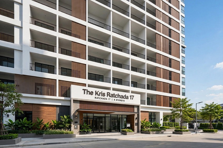 picture **[FOR RENT] The Kris 7 Ratchada 17 - 23 sqm Studio - Ready to Move In - 600m to MRT Sutthisan** - 8/10
