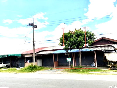 Shophouses for sale Surin : SHOP HOUSE 30 Sq.w. Sanom Surin for 1.6M