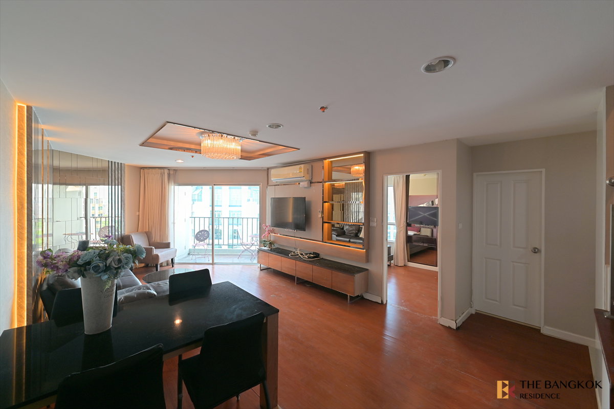 รูป เช่าคอนโด 🌃 Belle Grand Rama 9 4นอน 111ตร.ม. 100k ⭐ ห้องกว้าง สวย ราคาดี ใกล้ MRT พระราม 9  - รูปที่ 3/13