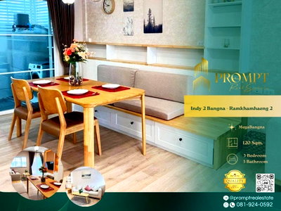 Houses for rent Bangkok : IJ04518 - Indy 2 Bangna - Ramkhamhaeng 2  : MegaBangna 