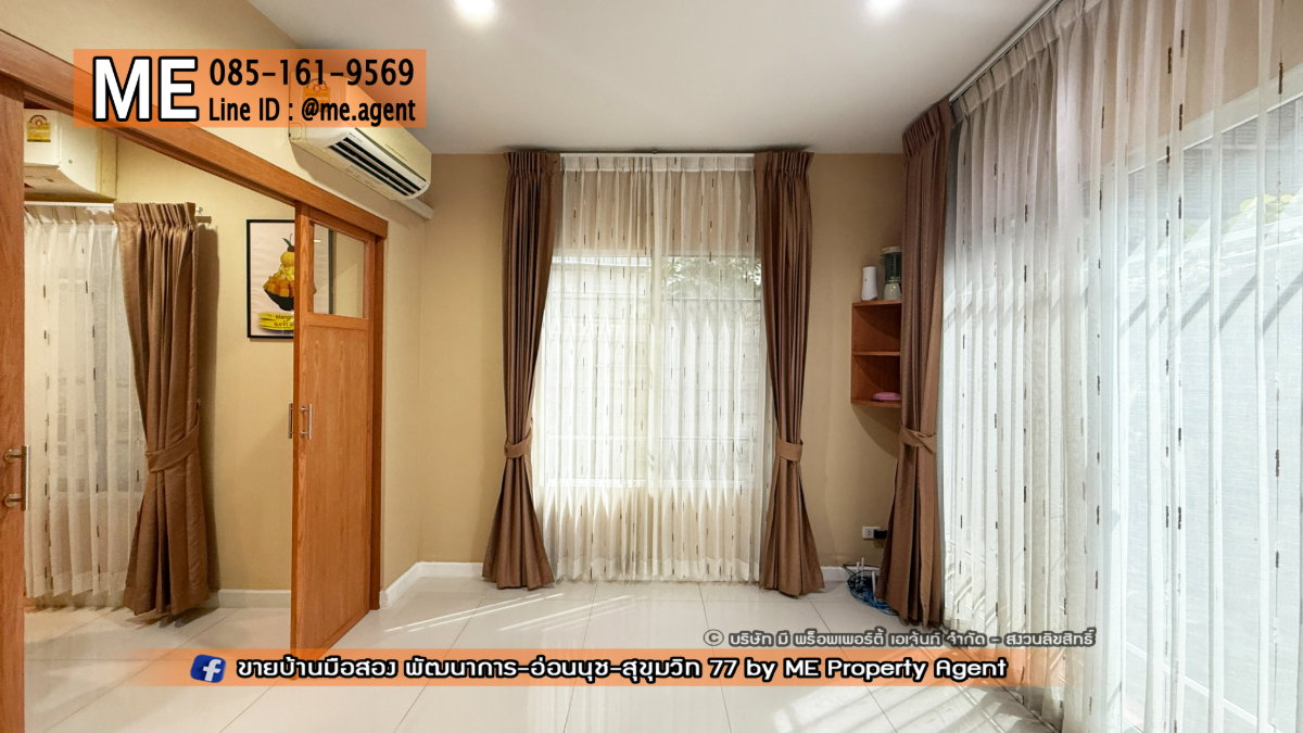รูป ให้เช่า บ้านเดี่ยว ภัสสร เพรสทีจ  พัฒนาการ 38 ติดถนนเมน Built-in ครบ ใกล้ทองหล่อ และ BTS อ่อนนุช โทร 064-954-9619 (RBJ21-67) - รูปที่ 7/32