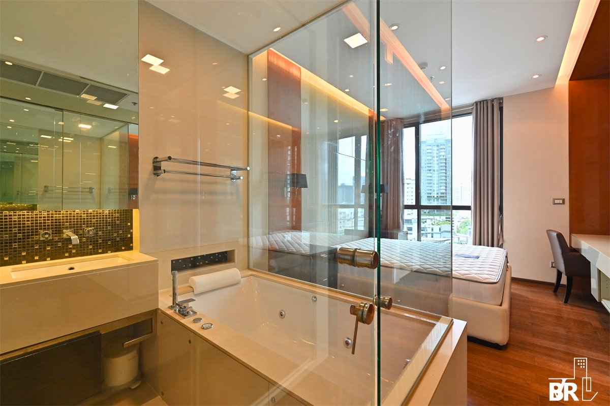 รูป เช่าคอนโด 🌃 The Address Sukhumvit 28 ห้อง1นอน 45ตร.ม. 35K 🛋️ ห้องสวย เฟอร์ครบ ใกล้ BTS พร้อมพงษ์  - รูปที่ 9/10