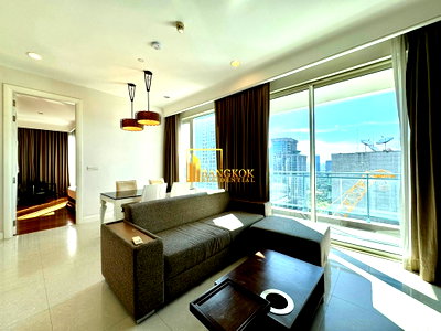 คอนโดให้เช่า : Q Langsuan | Elegant 2 Bedroom Condo in Chidlom Area - BR6732CD