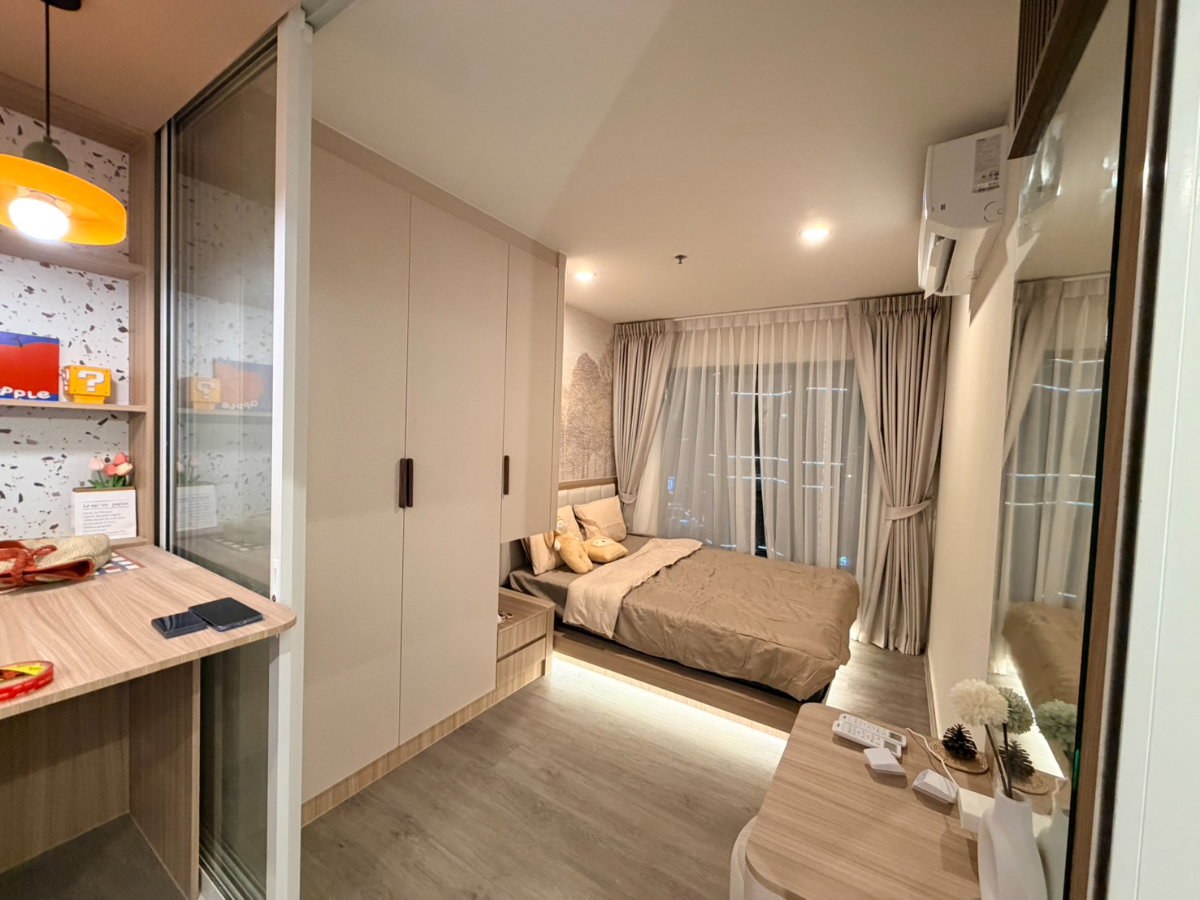 รูป ปล่อยเช่า คอนโดใกล้ BTS วุฒากาศ | Regent Home Wutthakat | เฟอร์นิเจอร์ครบ ตกแต่งพร้อมอยู่ The Mall ท่าพระ - รูปที่ 5/9