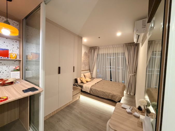 ให้เช่าคอนโด 1 ห้องนอน 26 ตร.ม. รีเจ้นท์ โฮม วุฒากาศ