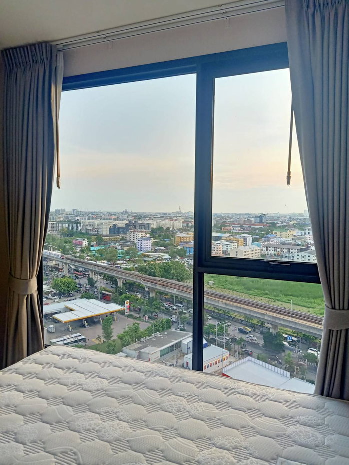 รูป Condo for RENT : Ideo Mobi Sukhumvit Eastpoint 𝐒𝐢𝐳𝐞 : 35 sqm. 1 Bed /1 Bath / Corner Room/City View.  𝐅𝐥𝐨𝐨𝐫 : 15th  ✅ Fully furnished - รูปที่ 10/10