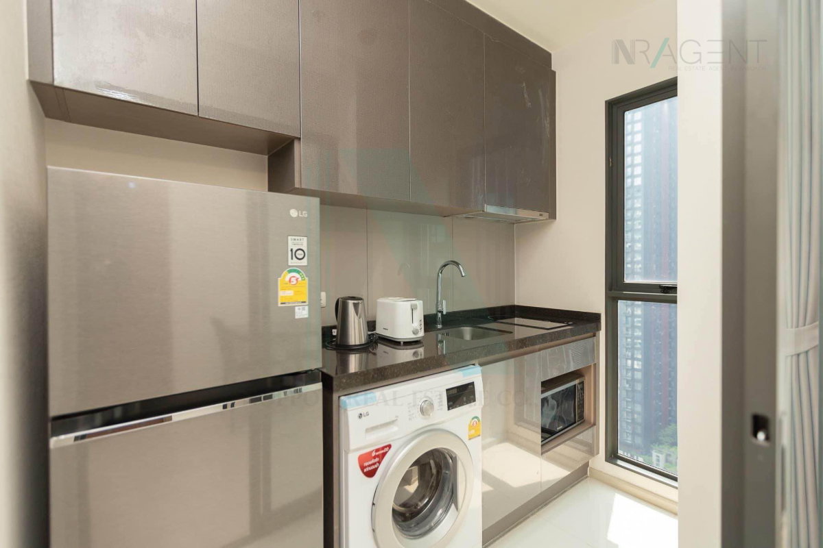 รูป ให้เช่าคอนโด ริทึ่ม อโศก อาคาร 1 ชั้น 25 1 ห้องนอน ขนาด 31.00 ตรม ใกล้ เซ็นทรัล พระราม 9 - รูปที่ 6/8