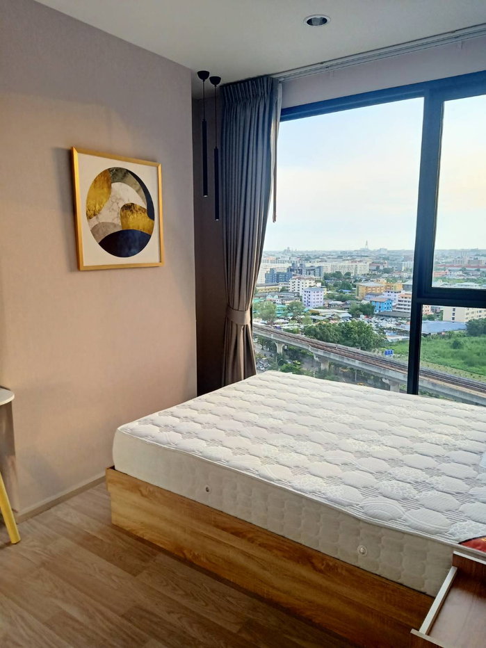 รูป Condo for RENT : Ideo Mobi Sukhumvit Eastpoint 𝐒𝐢𝐳𝐞 : 35 sqm. 1 Bed /1 Bath / Corner Room/City View.  𝐅𝐥𝐨𝐨𝐫 : 15th  ✅ Fully furnished - รูปที่ 6/10