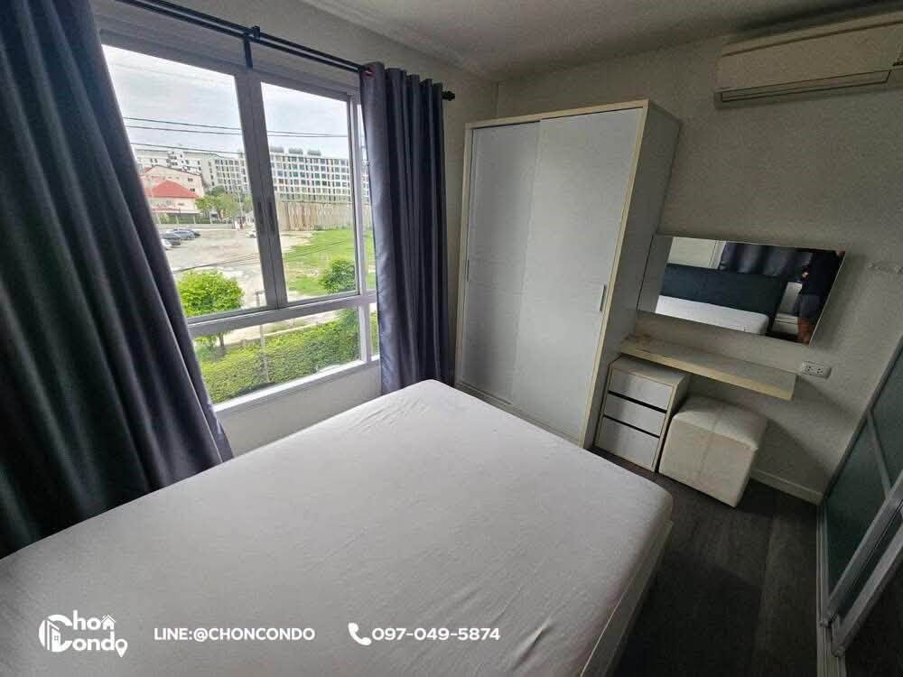 รูป DCondo ดีคอนโด ชั้น3 ตึกB -------- ห้องมุม ------- ห้องว่าง 03 ส.ค. 2569 -------Tel 097-049-5874 (Line: @choncondo มี@ด้วย) - รูปที่ 9/14