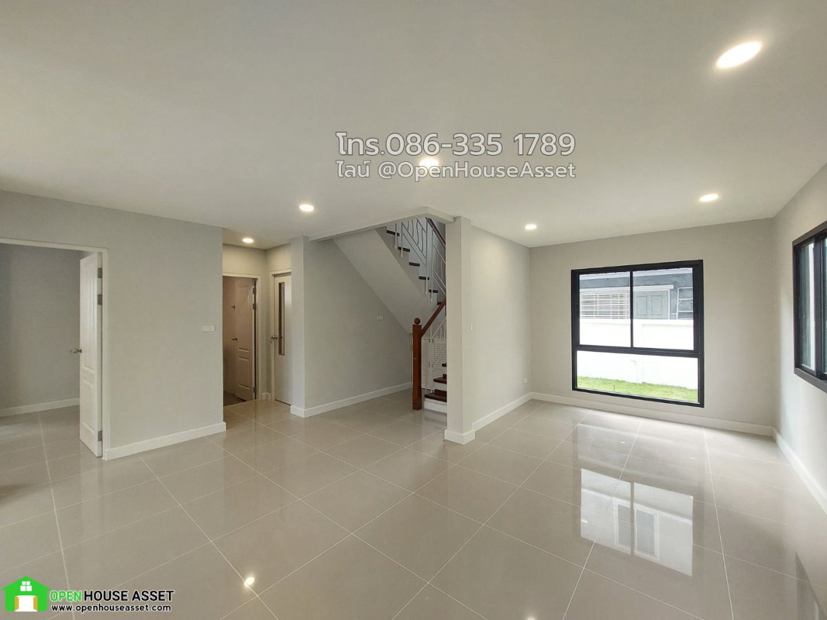 รูป ขายบ้านเดี่ยวเนเบอร์โฮม สุขาภิบาล 5 - รีโนเวทพร้อมอยู่ สไตล์มินิมอลโมเดิร์น คุ้มที่สุด ทำเลดี ขายบ้านเดี่ยวใกล้ทางด่วนรามอินทรา เดินทางสะดวกสบาย  - รูปที่ 10/15