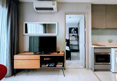 คอนโดให้เช่า : 📌 ให้เช่าคอนโด ริทึ่ม สุขุมวิท 36-38 อาคาร 1 ชั้น 14 1 ห้องนอน ขนาด 34 ตรม ใกล้ Rain Hill