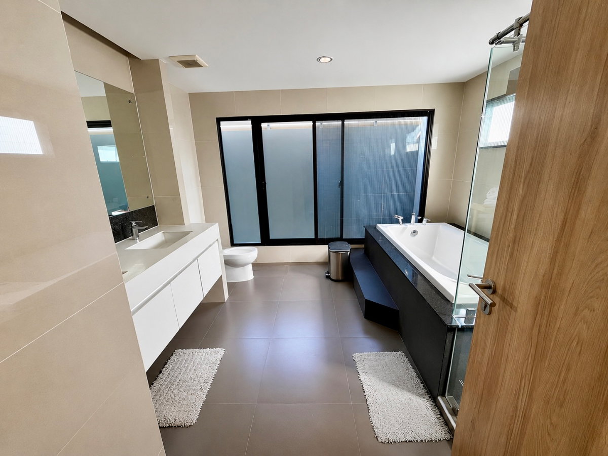 รูป ขายบ้านเดี่ยว 2 ชั้น ภัสสร วงแหวน–รามอินทรา บ้านเดี่ยวหลังมุม พื้นที่ 64.8 ตร.วา ฟังก์ชันครบ 4 ห้องนอน ใกล้ Fashion Island และรถไฟฟ้าสายสีชมพู - รูปที่ 8/9