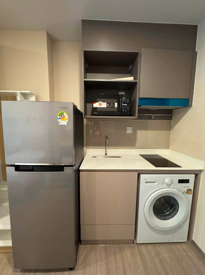 รูป (FY013) Aspire Sukhumvit-Rama 4 ปล่อยให้เช่า 1 ห้องนอน 1 ห้องน้ำ ชั้น 10 ขนาด 28 ตร.ม. เฟอร์ครบ พร้อมอยู่ - รูปที่ 6/7