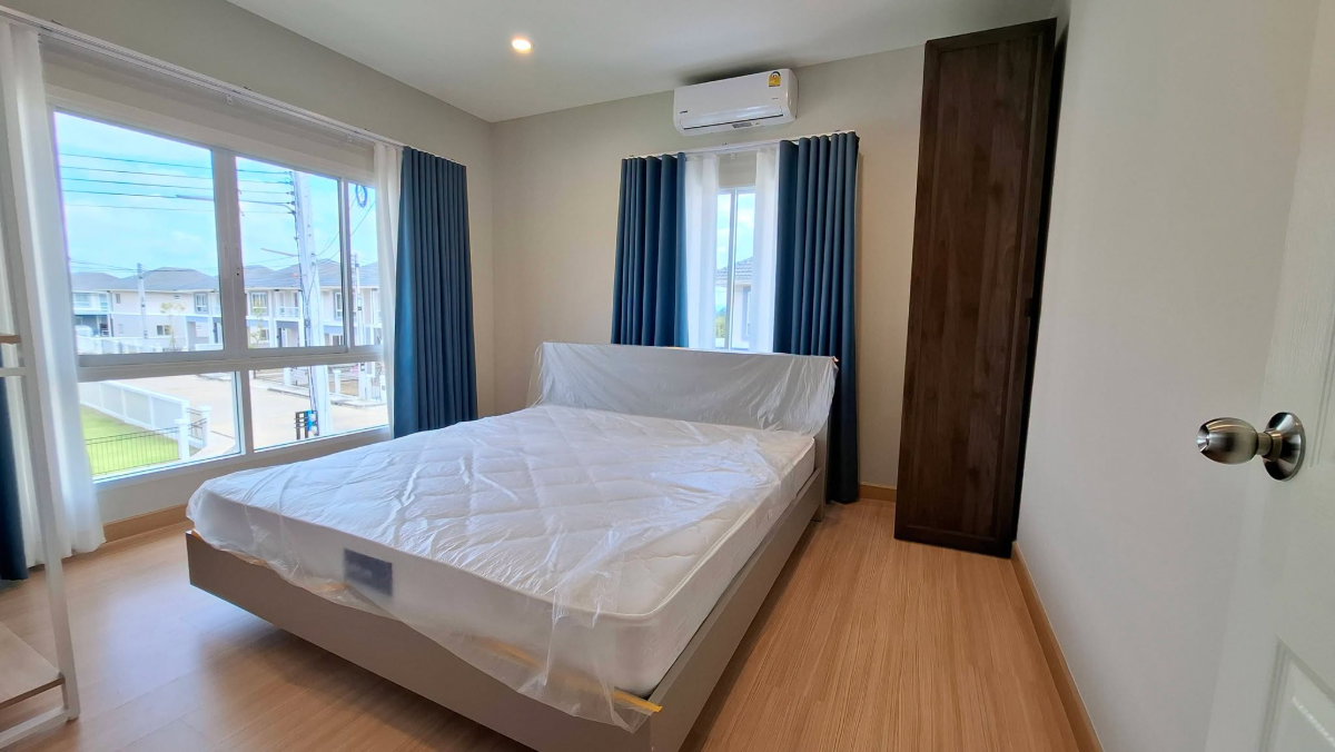 รูป บ้านเดี่ยวแปลงมุม กาญจน์กนกวิลล์ 14 สันกำแพงสายใหม่ ต่อเติมครบ เฟอร์นิเจอร์ + ของแถมจัดเต็มกว่า 10 รายการ หิ้วกระเป๋าเข้าอยู่ได้เลย! T.063-6649056 - รูปที่ 9/14