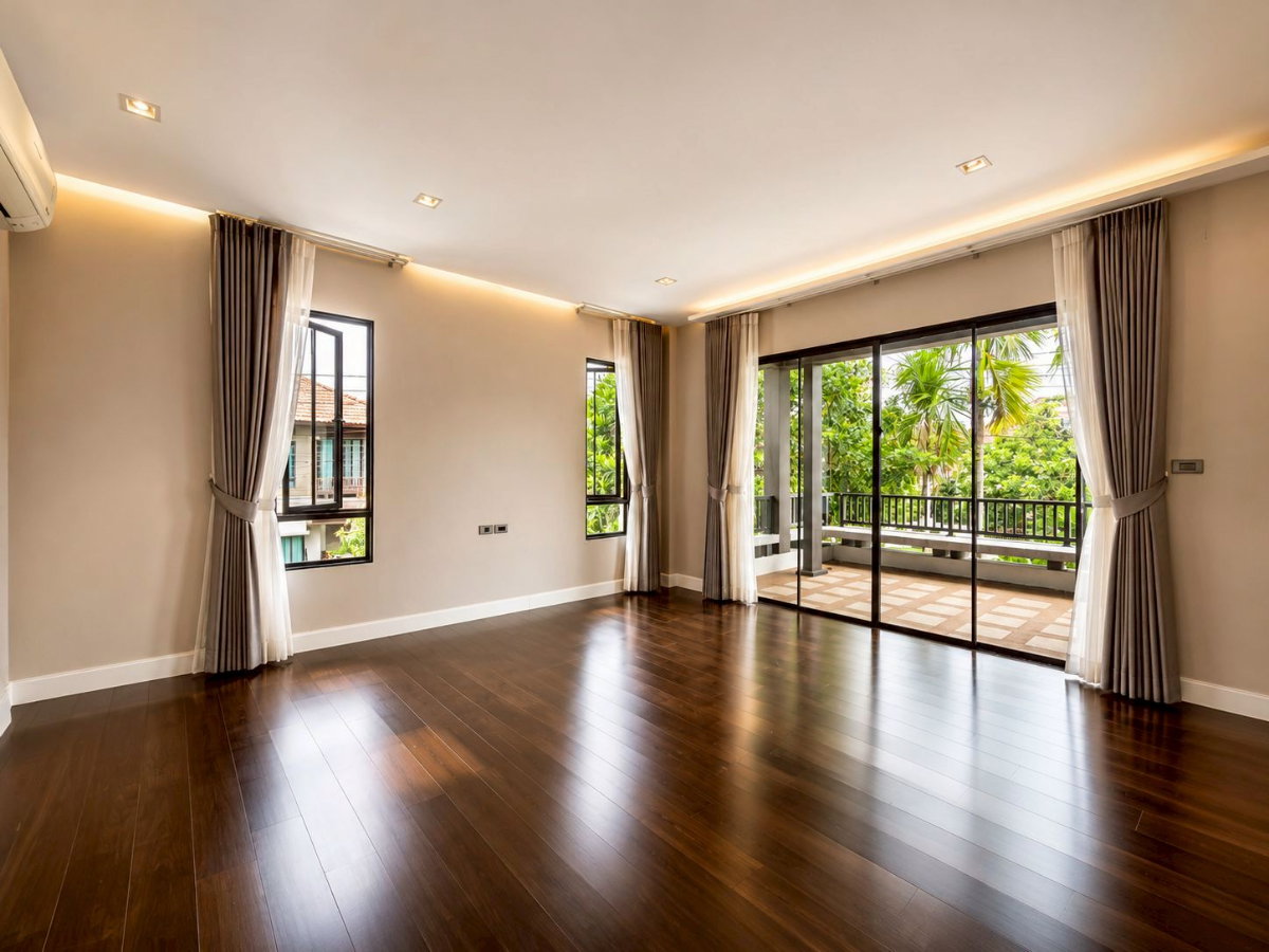 รูป บ้านเดี่ยวหรูสไตล์ Modern Lanna “เศรษฐสิริ สันทราย” by Sansiri 85 ตร.ว. บ้านใหม่ไม่เคยเข้าอยู่ | บ้านหัวมุมพร้อมสวนรอบบ้าน | ใกล้รวมโชคเพียง 5 นาที - รูปที่ 2/18
