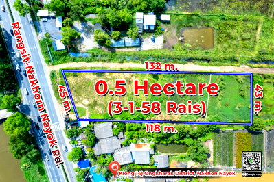 Land for sale Nakhon Nayok : Land for Sale  Rangsit-Nakornnayok