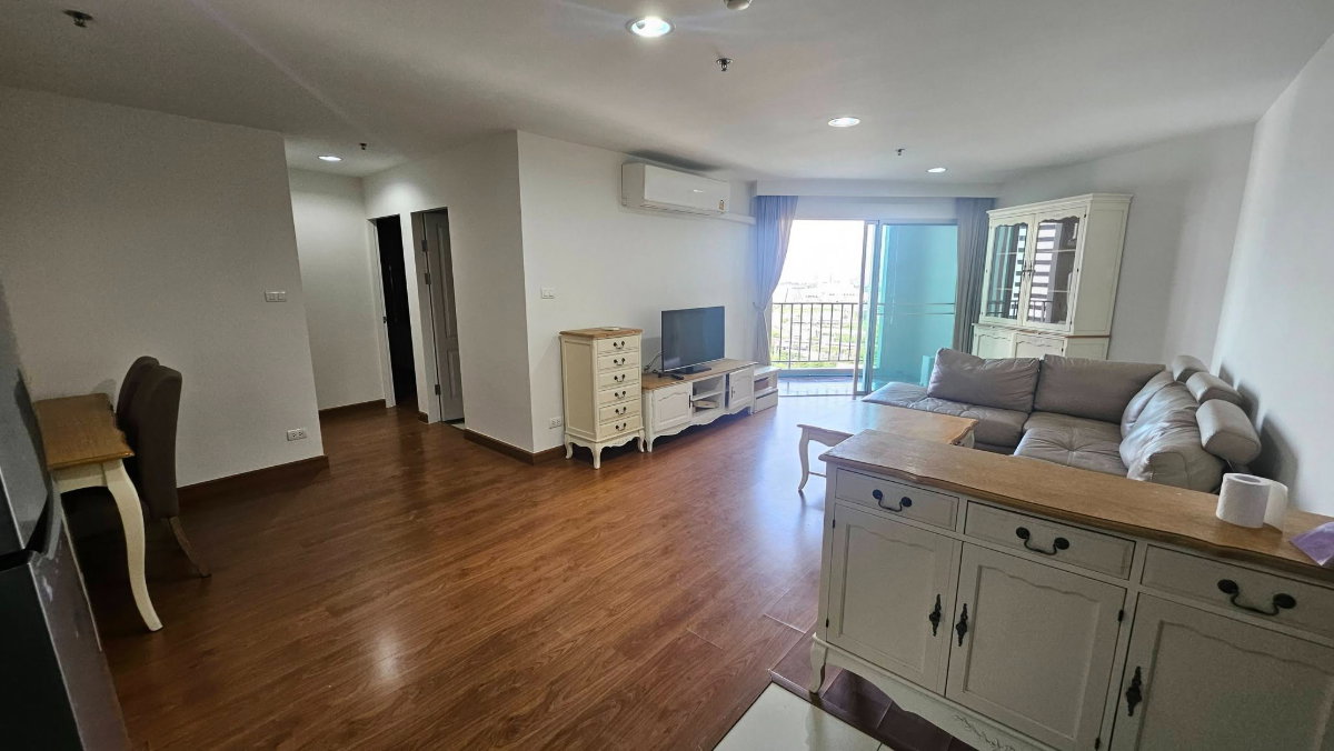 รูป Condo for RENT : Belle Grand Rama 9𝐒𝐢𝐳𝐞 : 68 sqm. 2 Bedroom 1 Bathroom / Unblocked view / Balcony 𝐅𝐥𝐨𝐨𝐫 : 16th ✅ Fully furnished - รูปที่ 2/11