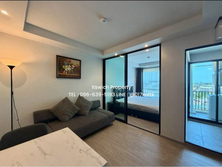 รูป [For Rent] รีช พหลโยธิน 52〰️ห้องริม เงียบสงบ ครัวปิด🌳 - รูปที่ 2/8