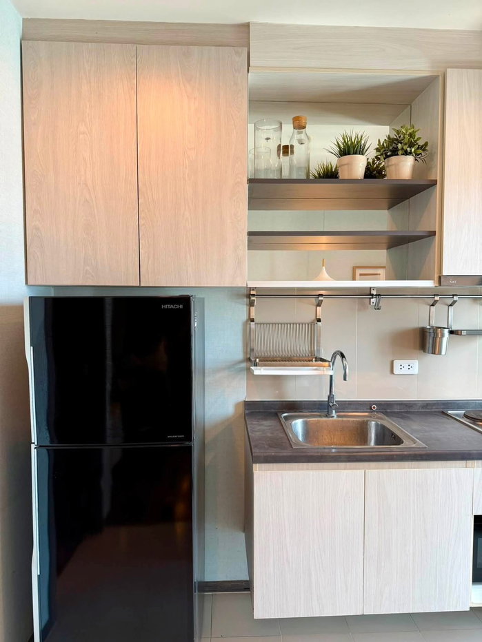 picture This room has a beautiful view; "The Base Park West Sukhumvit 77," near BTS On Nut, Lotus & Big C On Nut shopping malls, - 8/13
